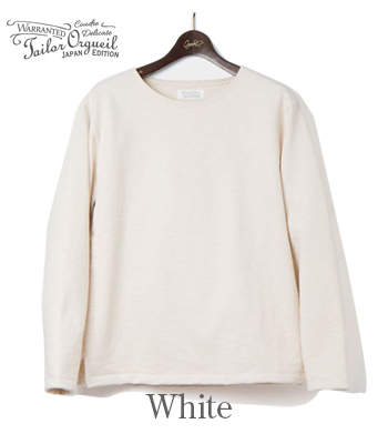 ORGUEIL オルゲイユ 長袖|度詰天竺|ボートネック|バスクシャツ『Basque