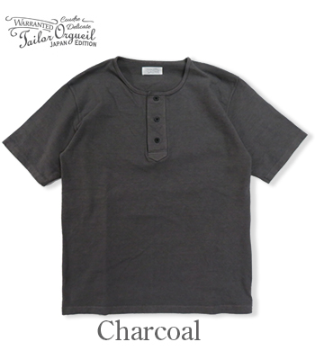ORGUEIL オルゲイユ 半袖|ヘンリーネック|Tシャツ『Henry T-Shirt 