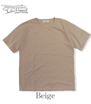 ORGUEIL オルゲイユ 半袖|クルーネック|Tシャツ『Crew T-Shirt