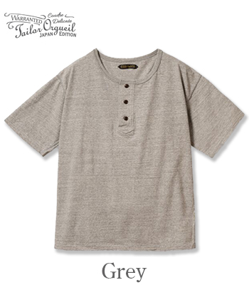 ORGUEIL オルゲイユ 半袖|ラフィ天竺|ヘンリーネック|Tシャツ