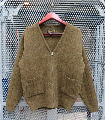 ORGUEIL オルゲイユ ウール|リブ編み|カーディガン『Ribbed Knit