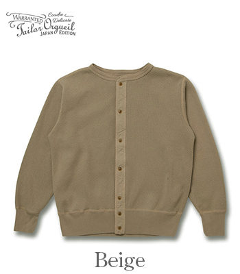 ORGUEIL オルゲイユ 長袖|竹目サーマル|カーディガン『Thermal