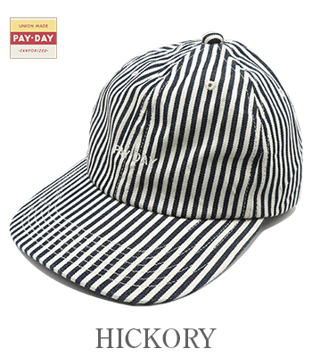 PAYDAY ペイデイ デニム|ヒッコリー|ストラップバック|ベースボール