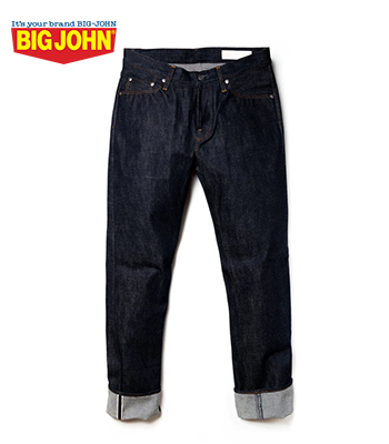 BIG JOHN ビッグジョン 15.5oz.|藍聖セルビッチデニム|スリム 