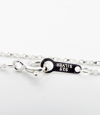 Silver Chain シルバーチェーン|ネックレスチェーン|50cm|ベネチアン