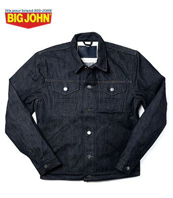 BIG JOHN ビッグジョン 15.5oz.|藍聖セルビッチデニム|デニム