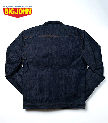 BIG JOHN ビッグジョン 15.5oz.|藍聖セルビッチデニム|デニム