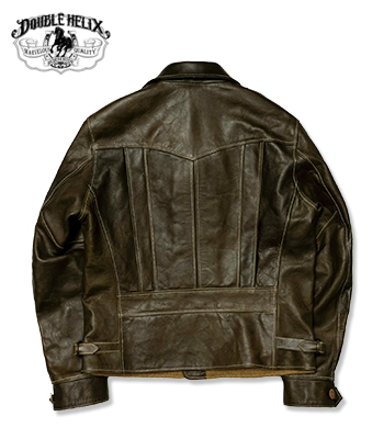 DOUBLE HELIX ダブルヘリックス セミアニリン|茶芯|ホースハイド