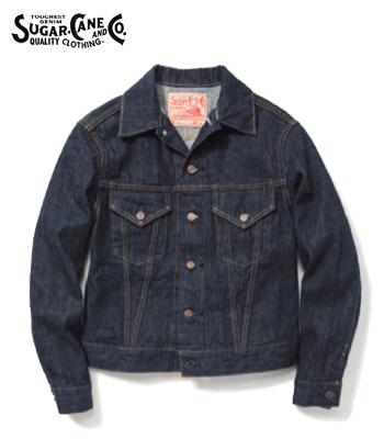 SUGAR CANE シュガーケーン デニムジャケットの完成形!!『14oz DENIM 
