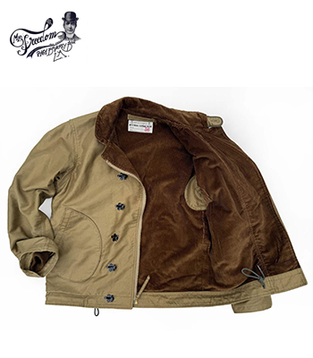 SUGAR CANE×Mr.FREEDOM NAVAL CLOTHING TAILOR ジャングルクロス