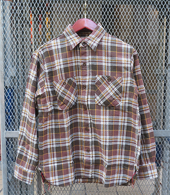 SUGAR CANE シュガーケーン 長袖|ツイル|ネルシャツ『TWILL CHECK WORK