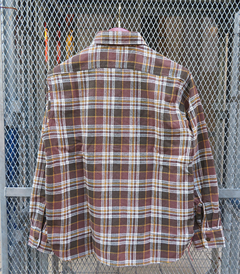 SUGAR CANE シュガーケーン 長袖|ツイル|ネルシャツ『TWILL CHECK WORK