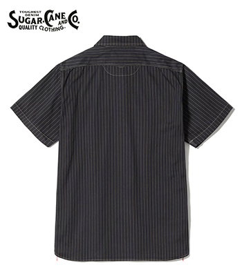 『希少サイズXL◎』SUGAR CANE 8.5ozウォバッシュワークシャツ SUGAR CANE FICTION ROMANCE シュガーケーン 半袖|ウォバッシュ