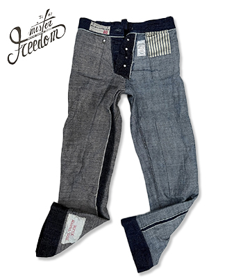 SUGAR CANE×Mr.FREEDOM NAVAL CLOTHING TAILOR OKINAWA×HAWAII DENIM