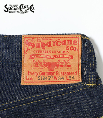 SUGAR CANE Super “Denim” Collectibles シュガーケーン 1945後期|ノン