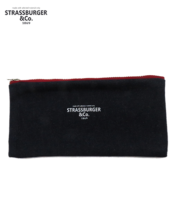 STRASSBURGER & Co. ストラスバーガー doodle50 デニムポーチ|ペン