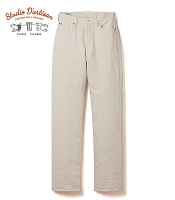 STUDIO D'ARTISAN ステュディオダルチザン 右綾15oz.デニム|キナリ