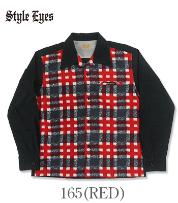 STYLE EYES スタイルアイズ 長袖|フランネル|オープンカラー|スポーツ
