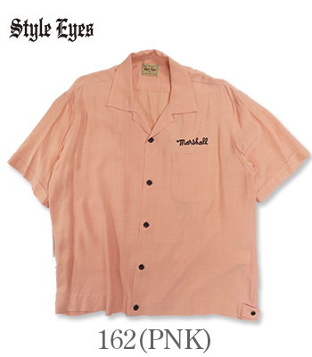 STYLE EYES スタイルアイズ 半袖|50's|オープンカラー|レーヨン