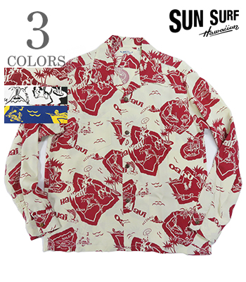 SUPER SUN Zee long sleeve 日本限定 2025年春夏 発売中止 / Lot No. SS39477 / SUN SURF SPECIAL