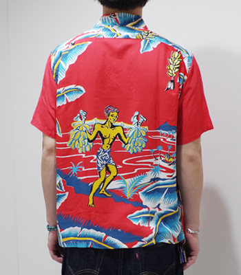 SUN SURF SPECIAL EDITION サンサーフ SHORT SLEEVE RAYON ALOHA SHIRT