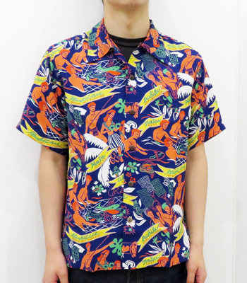 ビンテージアロハシャツ 50's John Meigs SUN SURF サンサーフ KEONI OF HAWAII JOHN MEIGS ALOHA SHIRT