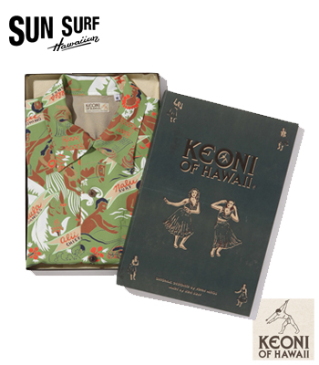 SUN SURF サンサーフ KEONI OF HAWAII JOHN MEIGS ALOHA SHIRT