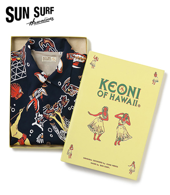 SUN SURF サンサーフ KEONI OF HAWAII JOHN MEIGS SHORT SLEEVE