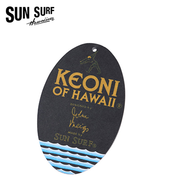 SUN SURF サンサーフ KEONI OF HAWAII JOHN MEIGS SHORT SLEEVE