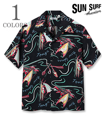 SUN SURF サンサーフ SHORT SLEEVE RAYON ALOHA SHIRT '24MODEL『SOUTH