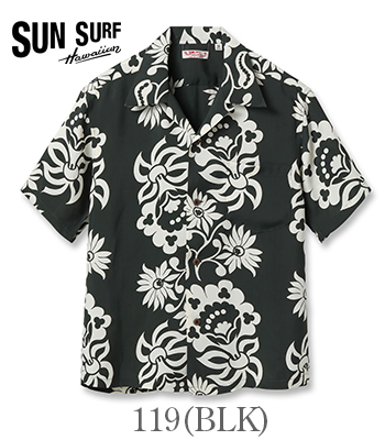 SUN SURF サンサーフ SHORT SLEEVE RAYON ALOHA SHIRT '24MODEL