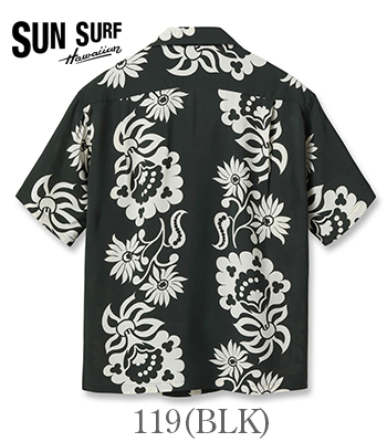 SUN SURF サンサーフ SHORT SLEEVE RAYON ALOHA SHIRT '24MODEL