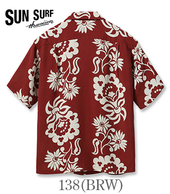 SUN SURF サンサーフ SHORT SLEEVE RAYON ALOHA SHIRT '24MODEL
