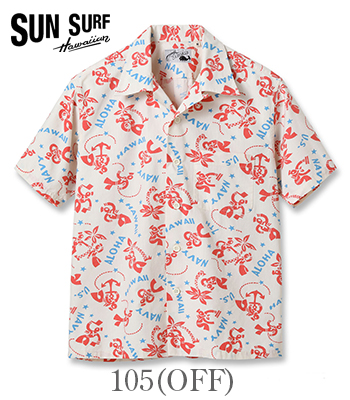 SUN SURF サンサーフ COTTON RIPSTOP OPEN SHIRT '24MODEL『SAILOR