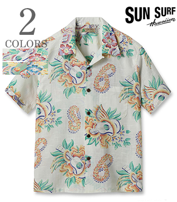 SUN SURF サンサーフ COTTON LINEN OPEN SHIRT '24MODEL