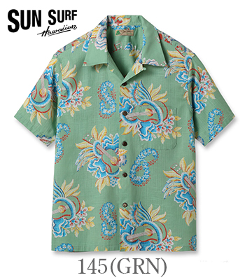 SUN SURF サンサーフ COTTON LINEN OPEN SHIRT '24MODEL