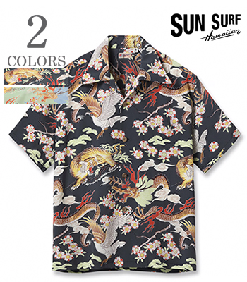 SUN SURF サンサーフ SHORT SLEEVE RAYON ALOHA SHIRT '25MODEL『THE