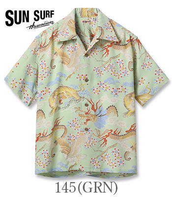 SUN SURF サンサーフ SHORT SLEEVE RAYON ALOHA SHIRT '25MODEL『THE