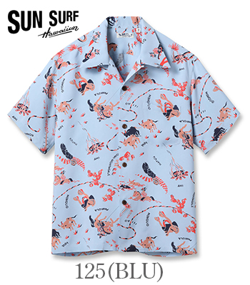 SUN SURF サンサーフ SHORT SLEEVE RAYON ALOHA SHIRT '25MODEL