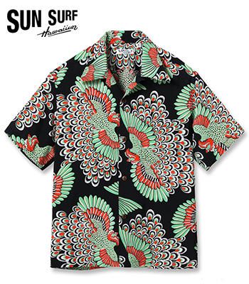 SUN SURF サンサーフ SHORT SLEEVE RAYON ALOHA SHIRT '25MODEL