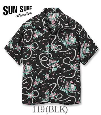 SUN SURF サンサーフ SHORT SLEEVE RAYON ALOHA SHIRT '25MODEL『AGE SUN SURF サンサーフ SHORT SLEEVE RAYON ALOHA SHIRT '25MODEL『AGE