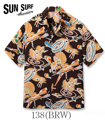 SUN SURF SPECIAL EDITION サンサーフ SHORT SLEEVE RAYON ALOHA SHIRT