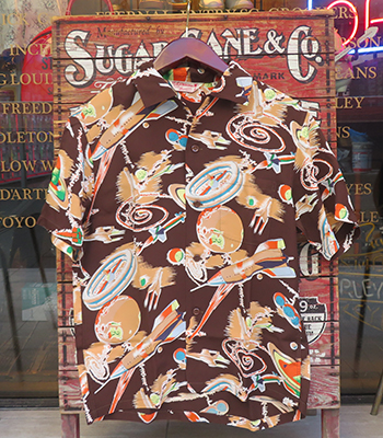 SUN SURF SPECIAL EDITION サンサーフ SHORT SLEEVE RAYON ALOHA SHIRT