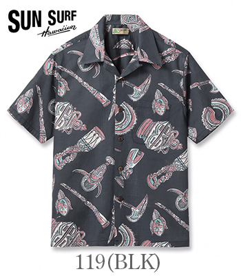 SUN SURF サンサーフ SHORT SLEEVE COTTON LINEN SLUBYARN OPEN SHIRT