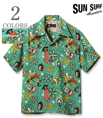 サンサーフ『KEONI OF HAWAII』スペシャルエディション 楽天市場】サンサーフ SUN SURF KEONI OF HAWAII 半袖 アロハ