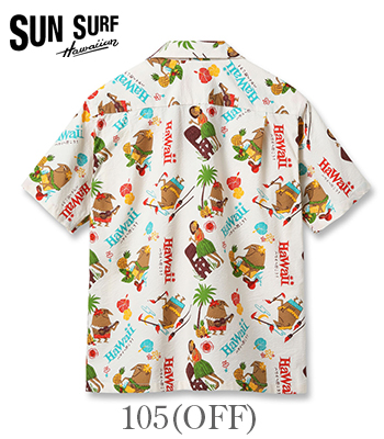 SUN SURF サンサーフ 柳原良平|Mookie Sato|COTTON SEERSUCKER OPEN