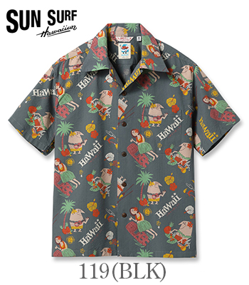 SUN SURF サンサーフ 柳原良平|Mookie Sato|COTTON SEERSUCKER OPEN