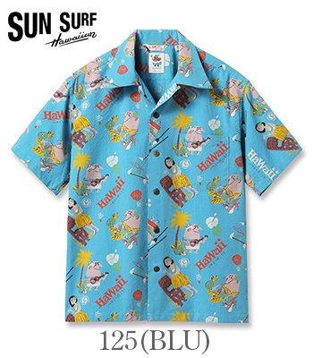 SUN SURF サンサーフ 柳原良平|Mookie Sato|COTTON SEERSUCKER OPEN