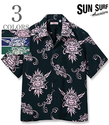 新品　サンサーフ　アロハ　SS31810 サイズM 源平合戦　縮緬生地 SUN SURF サンサーフ SHORT SLEEVE RAYON ALOHA SHIRT '26MODEL