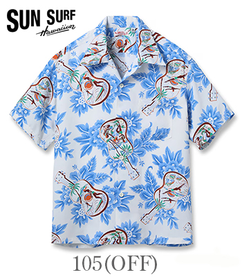 SUN SURF サンサーフ SHORT SLEEVE RAYON ALOHA SHIRT '26MODEL